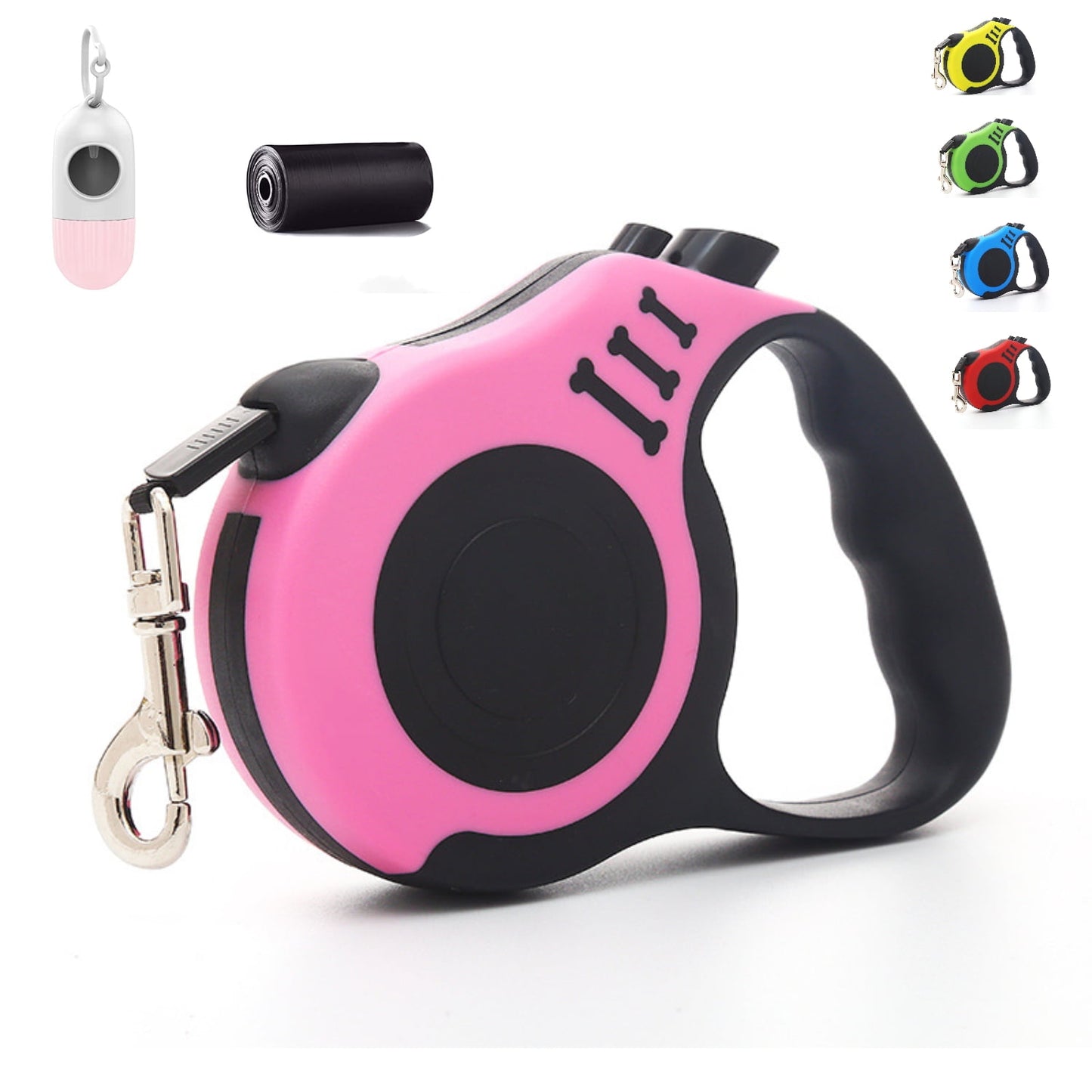 Elevate Your Walks with Our Premium 16ft Retractable Dog Leash - Perfect for Small to Medium Dogs and Cats!
